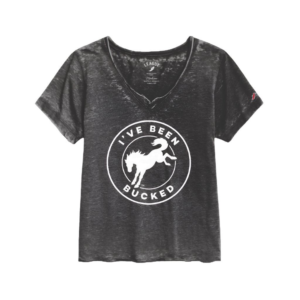 IBB Women's Burnout V-Neck