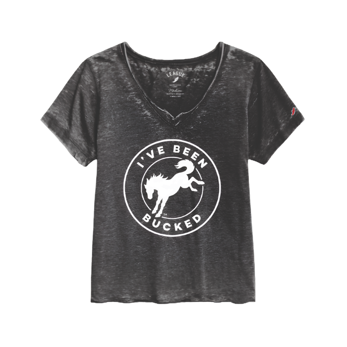IBB Women's Burnout V-Neck